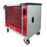 Тележка инструментальная 7-и полочная с набором инструментов 272пр  -Huttenberg ...FORCEKRAFT 11B