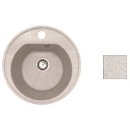 Мойка кухонная из искусственного камня RICHI гранит 510х510 mm  ...AV Engineering AV510510RGTA