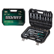 Набор головок и бит 94пр.  (1/4", 1/2", 6 граней)  ВОЛАТ 18510-94