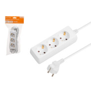 Удлинитель 5м (3 роз., 2.2кВт, с/з, ПВС 3х0.75)  ЮПИТЕР JP8102-24