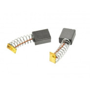 Электроугольная щетка 6.2х11х13.5mm пружина, пятак (2шт.)  GEKO G85308