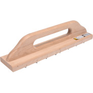 Рубанок по газобетону 80х400mm деревянный зубчатый  VOREL 5831