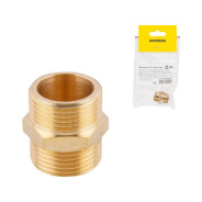 Ниппель 1/2" нар.-нар., (инд. упак)  AV Engineering AVE303001L