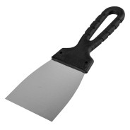 Шпательная лопатка из нержавеющей стали, 80 мм, пластмассовая ручка  ...Sparta 85134