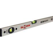 Уровень 1500мм, 2 глазка, брусковый, серебро, PN03, бытовой, 600 гр/м 0.50 мм/м,  ...SLOWIK 70153