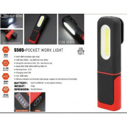 Фонарь светодиодный 350lm, 5+3W, 30M, 3.7V, 1200mAh, IP20, Type-C  YATO S505