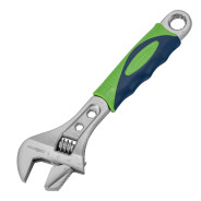 Ключ разводной, 200мм, переставная губка, 2-х комп.рукоятка  ...Сибртех 15598