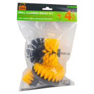 Щетки сменные для уборки, химчистки автомобиля, набор 4 пр.  ...ISMA ISMA-7713