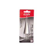 Сверло ступенчатое 4-32 мм (HSS/шаг 2 мм/хв. 10 мм)  ELITECH 187605