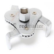 Съемник масляного  фильтра "краб" с "плоским захватом" 3/8"+адаптер 3/8&quo...Rock FORCE RF-61904A