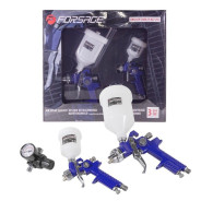 Набор покрасочный R8826 3пр.: краскораспылитель с верхним бачком , краскораспылитель с верхним бачко...Forsage F-R8826 (H-2000, H-827-2V)