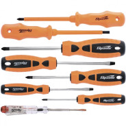 Набор отверток, PH, SL - 5шт., д/эл. - 2шт., проб.эл.на 220В - 1шт., 8 предметов  ...Sparta 135435