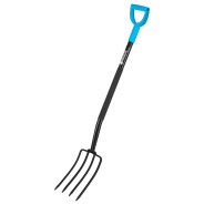 Вилы 4-х рогие, садово-огородные, 180х280х1200 мм, цельнометаллические, кованые, LUXE PALISAD ...PALISAD HOME 61374