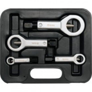 Ключи для скрученных гаек 9-27mm (набор 4пр) HRC40-45  YATO YT-0585