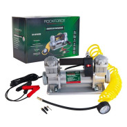 Компрессор поршневой автомобильный двухцилиндровый с сумкой (150л/мин, 45А) 12V  ...Rock FORCE RF-2014260