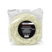 Губка для полировки из овечьей шерсти самоцепляющаяся на жесткой основе 180mm  ...Forsage F-PSP180S