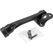 Фиксатор дверной L134 черный  STARFIX SMF-69923-1