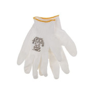 Перчатки нейлон, полиуретан. покрытие, 8 р-р, белыеСВС 