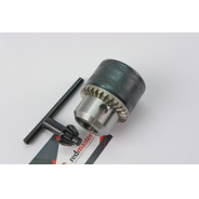 Патрон сверлильный 3-16мм В18 с ключиком  GEKO G00542