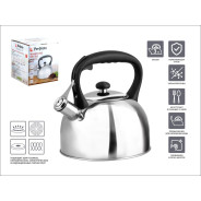 Чайник со свистком, нержавеющая сталь, 3.0 л, Nilgiri  PERFECTO LINEA 52-030003