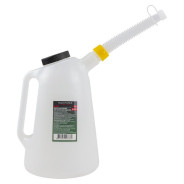 Емкость мерная пластиковая для заливки масла 3л с крышкой  ...Rock FORCE RF-887C003