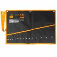 Органайзер тканевый для набора ключей 14пр.  ISMA ISMA-5141P-P