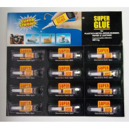 Супер-клей 3гр 12шт/лист (Super Strong)  ABRO 116285