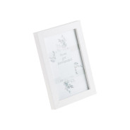 Рамка для фотографий деревянная со стеклом, 21х30 см, белая  ...PERFECTO LINEA Д15КЛ/03-5