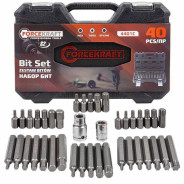 Набор бит с битодержателями в пластиковом кейсе (40 предметов)  ...FORCEKRAFT FK-4401C
