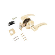 Защелка врезная межкомнатная 8510 PS PB золото пустая СТАНДАРТ  ...УЗК 10149