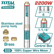 Насос погружной скважинный 4 "  TOTAL TWP522006