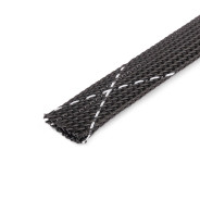 Оплетка кабельная из полиэстера XP-25 (черн-бел)  Fortisflex 102340