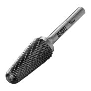 Борфреза по металлу твердосплавная, коническая закругленная, тип-L, 16 mm  ...DENZEL 72073