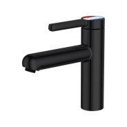 Смеситель для умывальника (Lt) D35, серия Lotus черный, (Монолитный излив) a-five ...A-five A5-0621