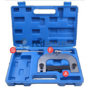 Набор фиксаторов для обслуживания двигателей   Renault (1.4, 1.6, 1.8, 2.0 16V), в кейсе  ...Rock FORCE RF-905G21