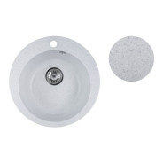 Мойка кухонная из искусственного камня POINT серый 495х495 мм,  ...AV Engineering AVE495495GRA