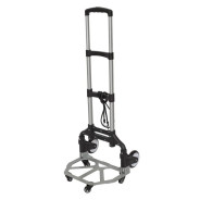 Тележка платформенная складная с телескопической ручкой двухпозиционная(390х400мм,г/п70кг)  ...Forsage F-106-3A