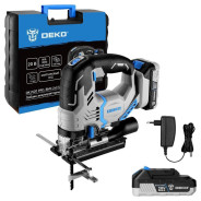 Лобзик аккумуляторный, 20В, 2АКБ 2,5 А/ч,  DEKO DKJS20 PRODeko 083-1125
