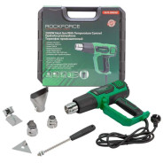 Термофен промышленный (220-240В, 2000Вт, 60-600°C) RockForce Rock FORCE RF-HG70-2000LED