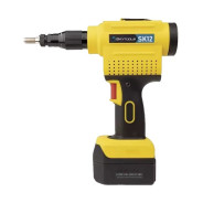 Заклепочник аккумуляторный резьбовой, 14В,  2АКБ 4,0 А/ч,   ABSOLUT SK12