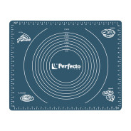 Коврик для теста с мерными делениями, серия  BLUESTONE, размер 50х40 см  ...PERFECTO LINEA 23-504003