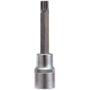 Головка-бита SPLINE 12-лучевая M16 1/2" (L-100mm)  Rock FORCE RF-34810016
