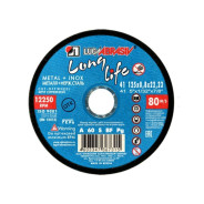 Круг отрезной 125х0.8x22.2 мм для для металла Long Life  LUGAABRASIV 4603347367315