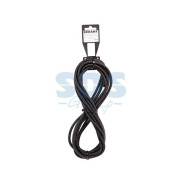 Трубa автомобильная гофрированная ПП d4,6 мм, разрезная, бухтa 5 м/уп.,  ...REXANT 15-0505