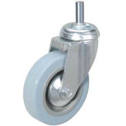 Колесо аппаратное поворотное SCtg 55 120 мм с болтом (серое) (F)  ...TOR 1003627