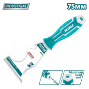 Шпатель многофункциональный 75 мм  TOTAL THT683606M