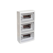 Бокс пластмассовый 36 модулей наружный с крышкой IP 40 (448х314х108 mm)  ...BYLECTRICA КНО-36Д