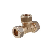 Тройник 35 для медных труб  General Fittings 1N0010H353535G