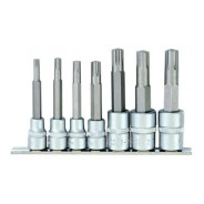 Набор головок бита-райб 3/8", 1/2", М6-М14, 7пр. FORCE Force 3078A