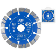 Алмазный круг 125х22 мм турбо-сегментный EXPERT () (сухая и мокрая резка, диск)  ...STARTUL SE8003-125